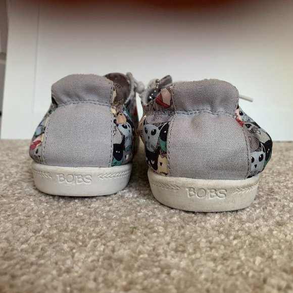 Skechers BOBS Women's Cat Sneakers Size 8.5 - Picture 3 of 5